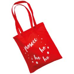 The Christmas Shop Prosecco And Wine Shoulder Shopper